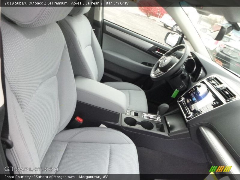 Abyss Blue Pearl / Titanium Gray 2019 Subaru Outback 2.5i Premium