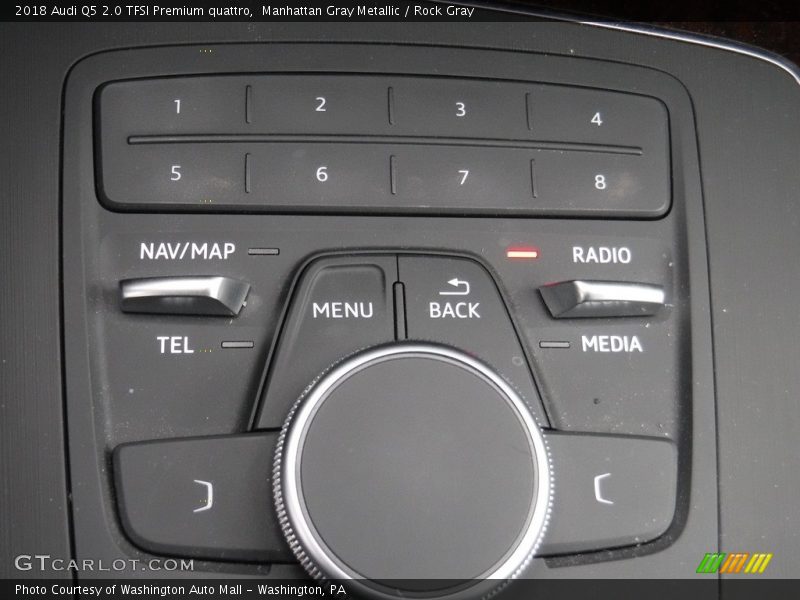 Manhattan Gray Metallic / Rock Gray 2018 Audi Q5 2.0 TFSI Premium quattro