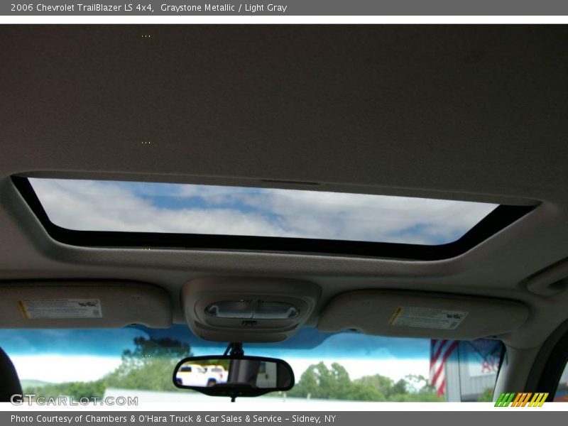 Graystone Metallic / Light Gray 2006 Chevrolet TrailBlazer LS 4x4