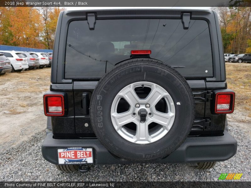 Black / Black 2018 Jeep Wrangler Sport 4x4