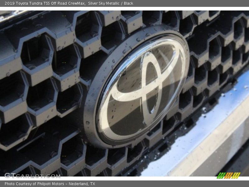 Silver Sky Metallic / Black 2019 Toyota Tundra TSS Off Road CrewMax