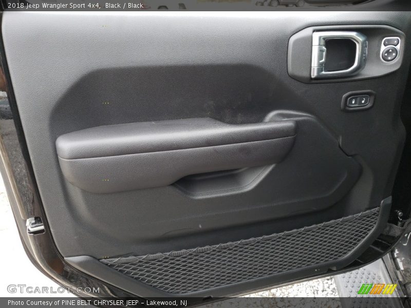 Black / Black 2018 Jeep Wrangler Sport 4x4