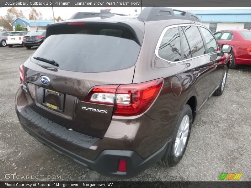 Cinnamon Brown Pearl / Warm Ivory 2019 Subaru Outback 2.5i Premium