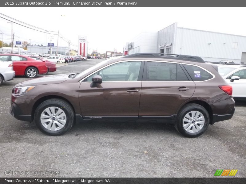 Cinnamon Brown Pearl / Warm Ivory 2019 Subaru Outback 2.5i Premium