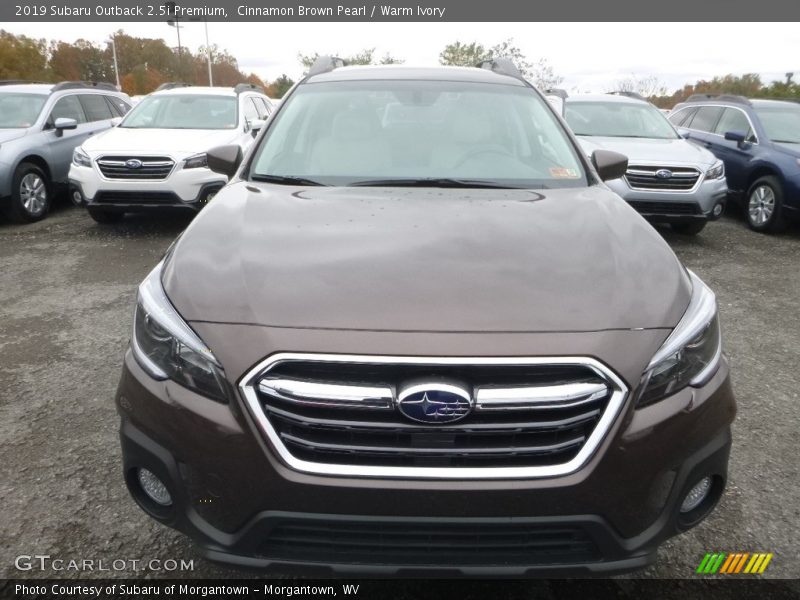 Cinnamon Brown Pearl / Warm Ivory 2019 Subaru Outback 2.5i Premium