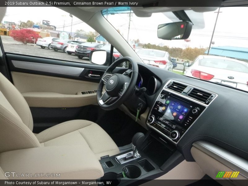 Cinnamon Brown Pearl / Warm Ivory 2019 Subaru Outback 2.5i Premium