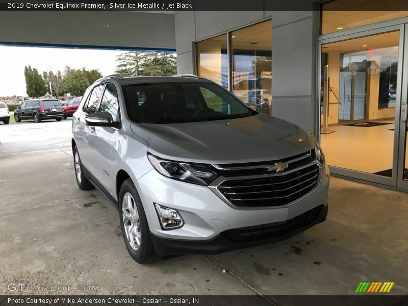 Silver Ice Metallic / Jet Black 2019 Chevrolet Equinox Premier