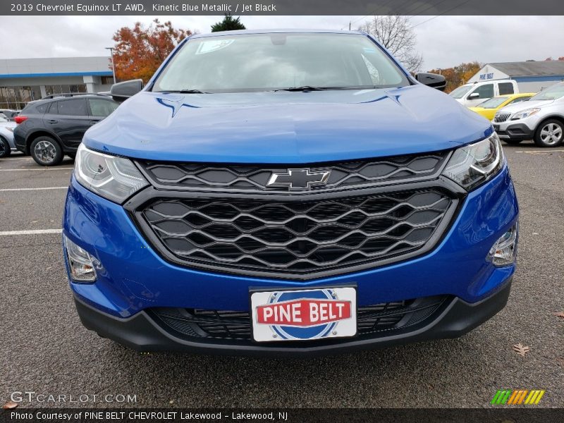 Kinetic Blue Metallic / Jet Black 2019 Chevrolet Equinox LT AWD