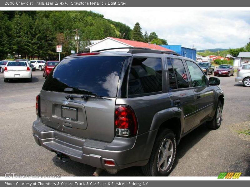 Graystone Metallic / Light Gray 2006 Chevrolet TrailBlazer LS 4x4