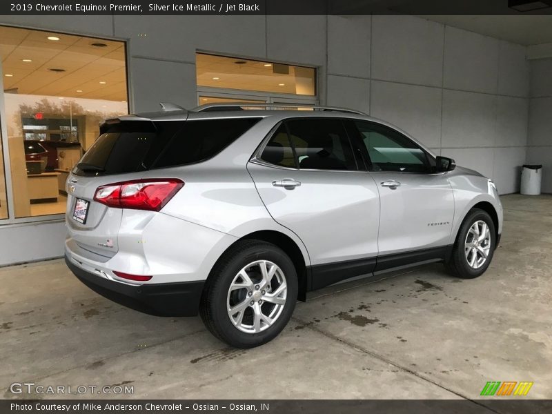 Silver Ice Metallic / Jet Black 2019 Chevrolet Equinox Premier