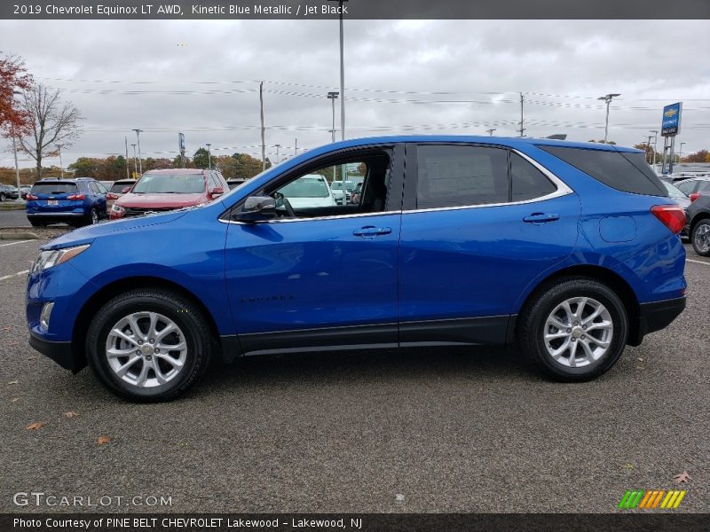 Kinetic Blue Metallic / Jet Black 2019 Chevrolet Equinox LT AWD