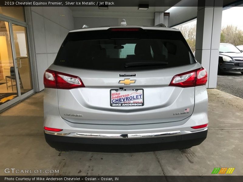 Silver Ice Metallic / Jet Black 2019 Chevrolet Equinox Premier