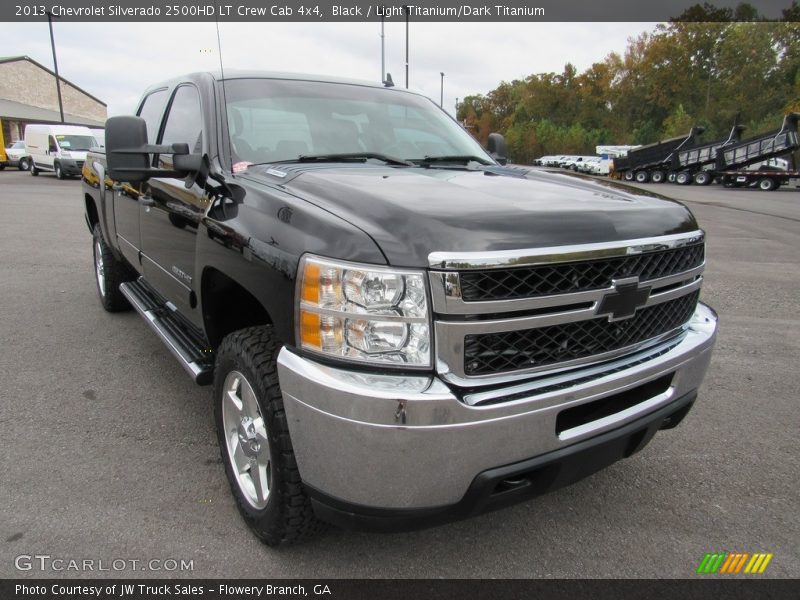 Black / Light Titanium/Dark Titanium 2013 Chevrolet Silverado 2500HD LT Crew Cab 4x4