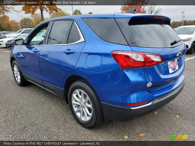 Kinetic Blue Metallic / Jet Black 2019 Chevrolet Equinox LT AWD