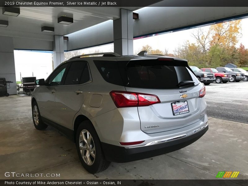 Silver Ice Metallic / Jet Black 2019 Chevrolet Equinox Premier