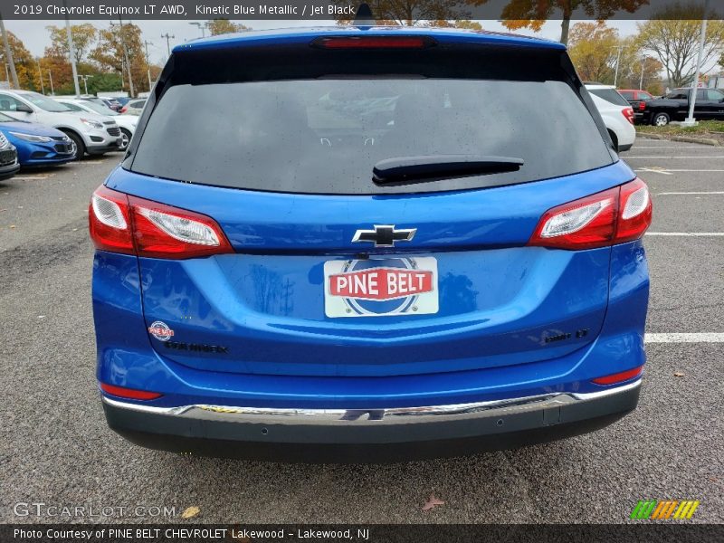 Kinetic Blue Metallic / Jet Black 2019 Chevrolet Equinox LT AWD