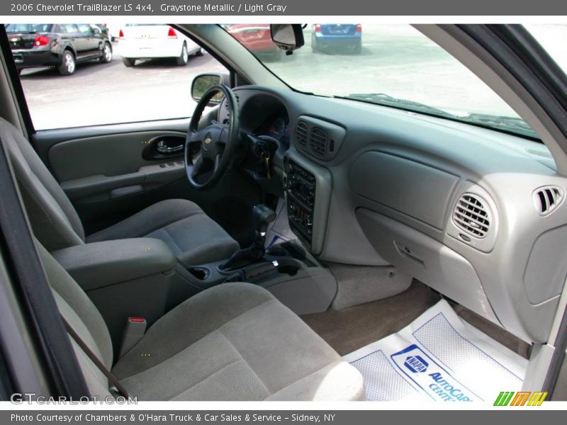Graystone Metallic / Light Gray 2006 Chevrolet TrailBlazer LS 4x4
