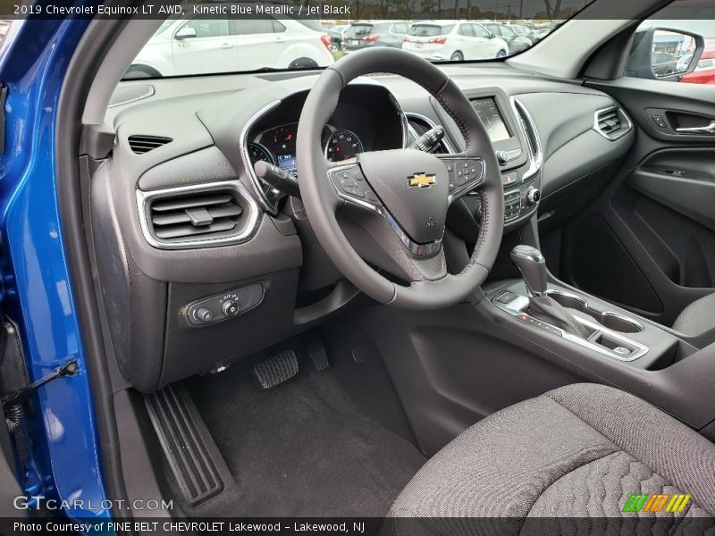 Kinetic Blue Metallic / Jet Black 2019 Chevrolet Equinox LT AWD