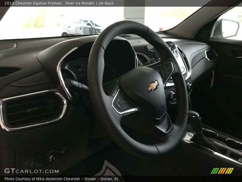 Silver Ice Metallic / Jet Black 2019 Chevrolet Equinox Premier