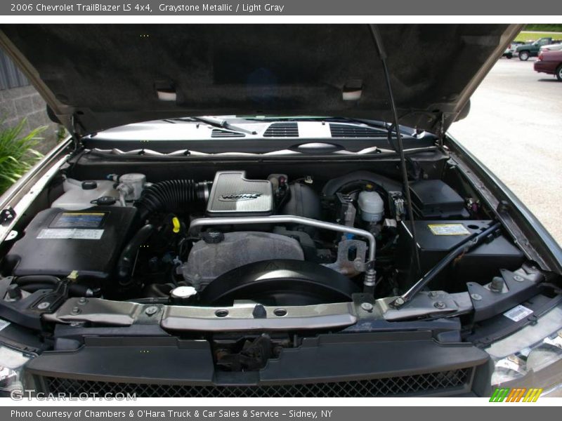 Graystone Metallic / Light Gray 2006 Chevrolet TrailBlazer LS 4x4
