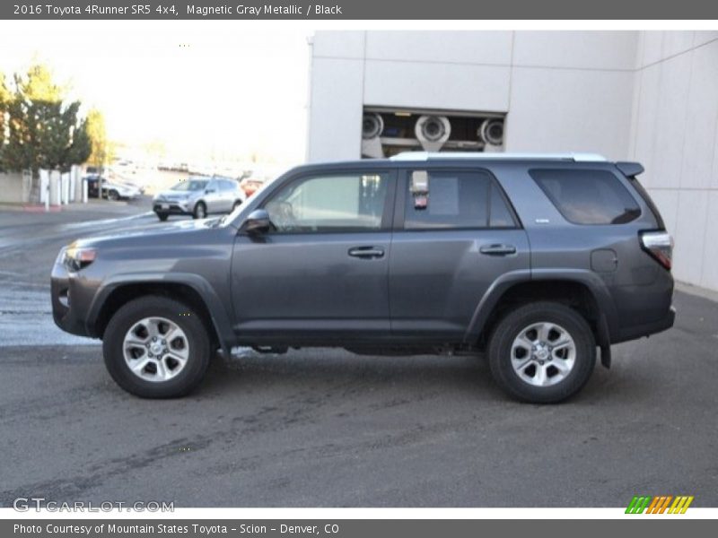 Magnetic Gray Metallic / Black 2016 Toyota 4Runner SR5 4x4