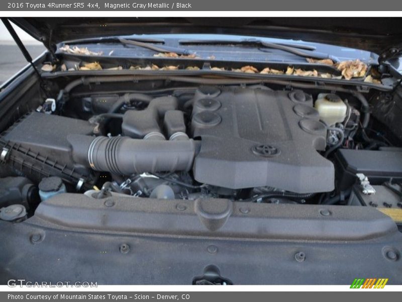 Magnetic Gray Metallic / Black 2016 Toyota 4Runner SR5 4x4