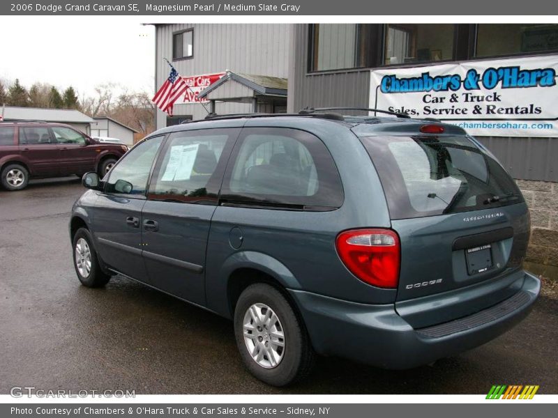 Magnesium Pearl / Medium Slate Gray 2006 Dodge Grand Caravan SE