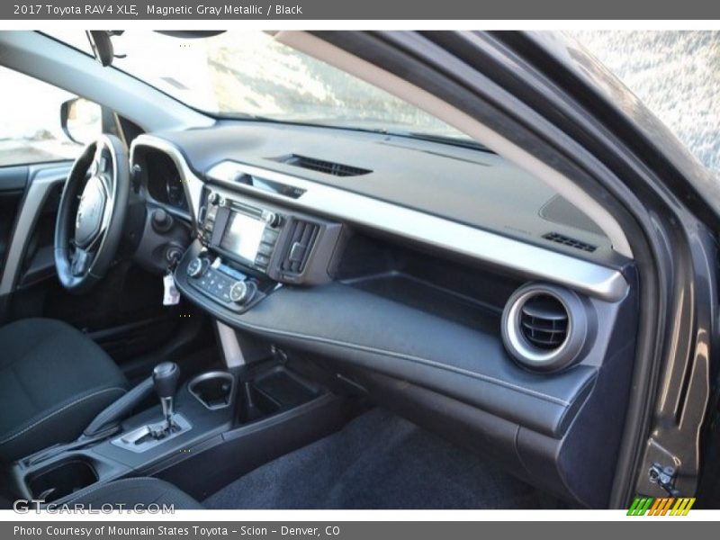 Magnetic Gray Metallic / Black 2017 Toyota RAV4 XLE