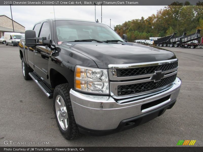 Black / Light Titanium/Dark Titanium 2013 Chevrolet Silverado 2500HD LT Crew Cab 4x4