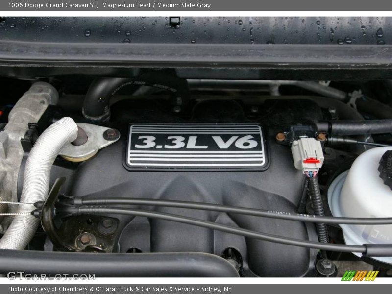 Magnesium Pearl / Medium Slate Gray 2006 Dodge Grand Caravan SE