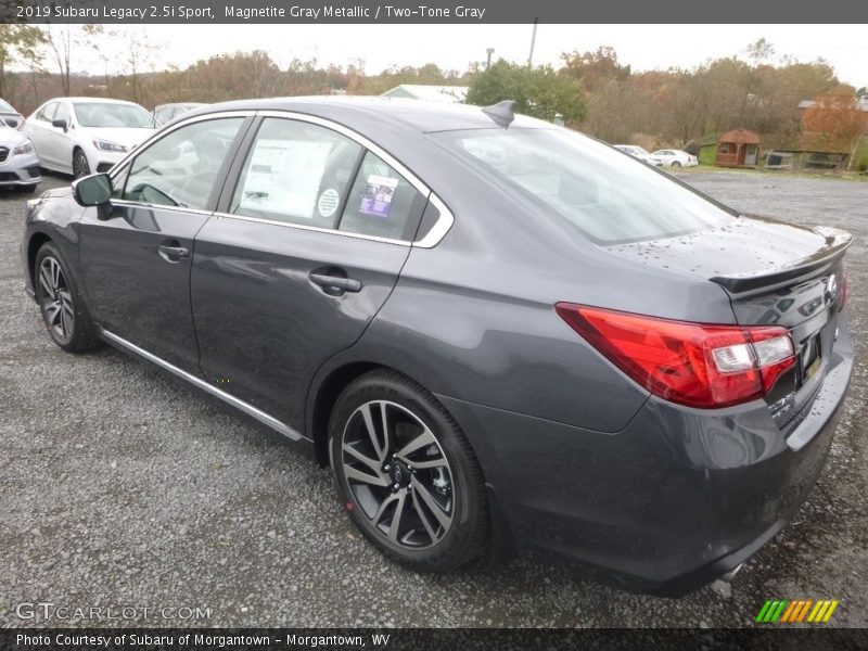Magnetite Gray Metallic / Two-Tone Gray 2019 Subaru Legacy 2.5i Sport