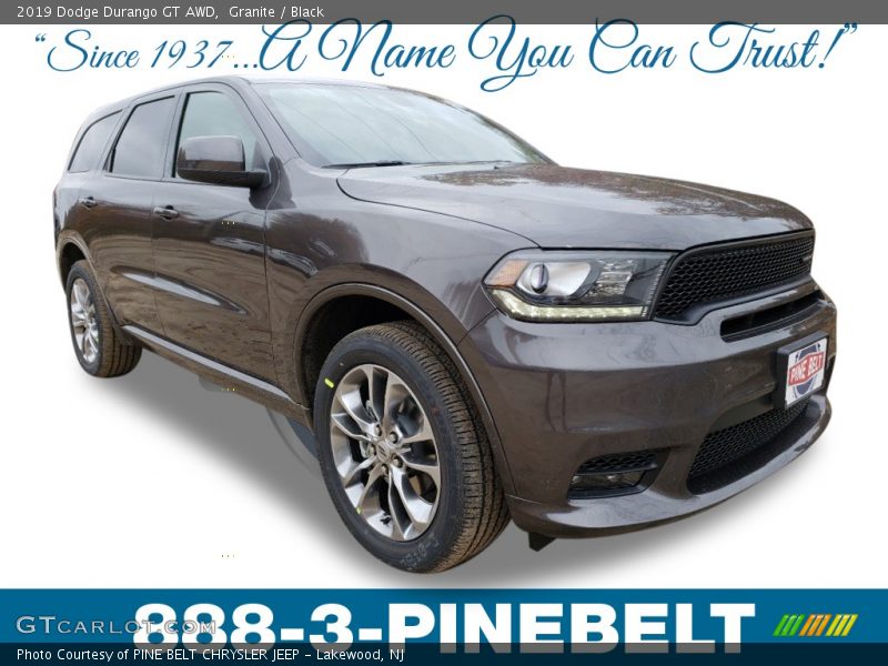 Granite / Black 2019 Dodge Durango GT AWD