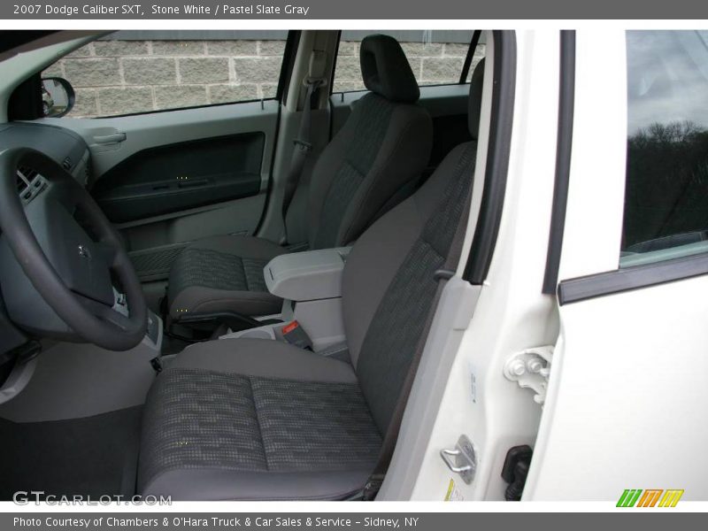 Stone White / Pastel Slate Gray 2007 Dodge Caliber SXT