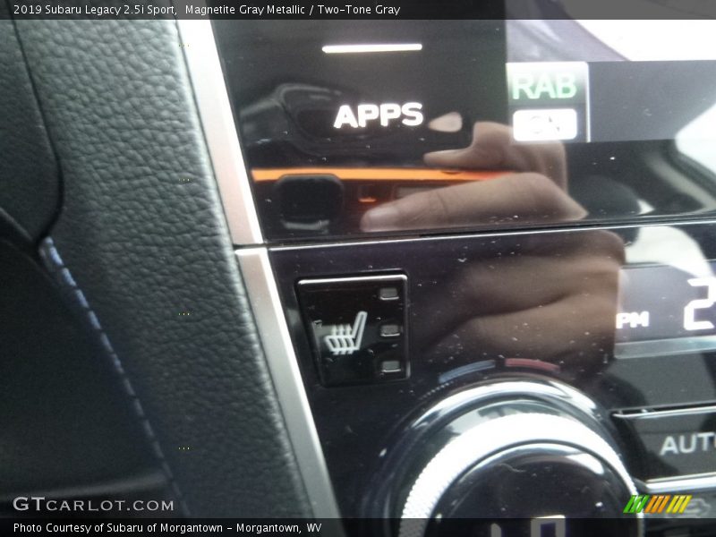 Magnetite Gray Metallic / Two-Tone Gray 2019 Subaru Legacy 2.5i Sport