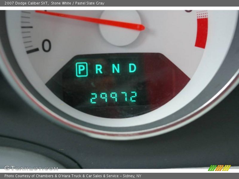 Stone White / Pastel Slate Gray 2007 Dodge Caliber SXT