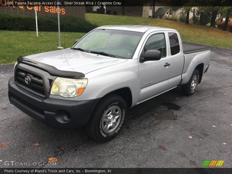 Silver Streak Mica / Graphite Gray 2006 Toyota Tacoma Access Cab