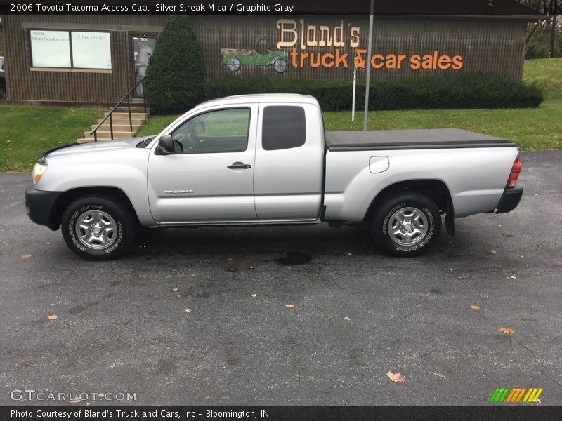 Silver Streak Mica / Graphite Gray 2006 Toyota Tacoma Access Cab
