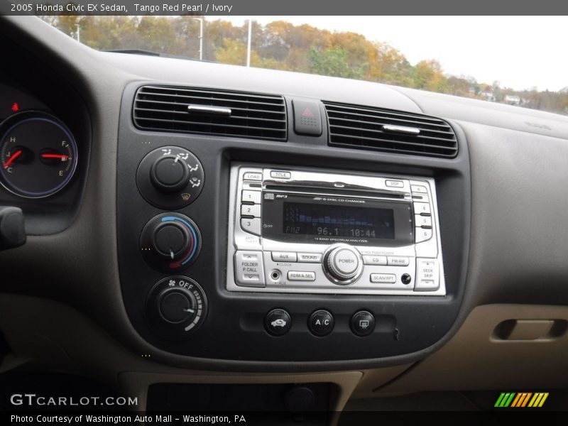 Tango Red Pearl / Ivory 2005 Honda Civic EX Sedan