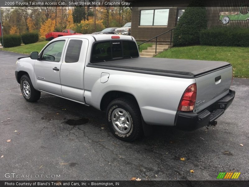 Silver Streak Mica / Graphite Gray 2006 Toyota Tacoma Access Cab