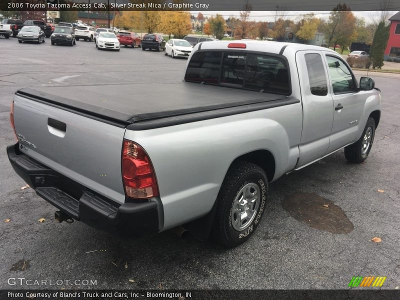 Silver Streak Mica / Graphite Gray 2006 Toyota Tacoma Access Cab