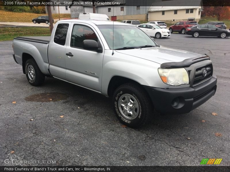 Silver Streak Mica / Graphite Gray 2006 Toyota Tacoma Access Cab