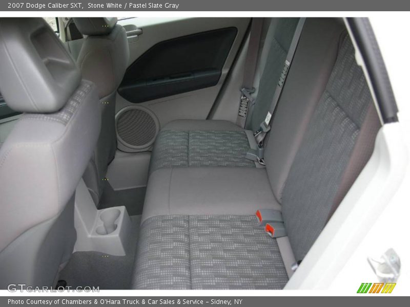 Stone White / Pastel Slate Gray 2007 Dodge Caliber SXT