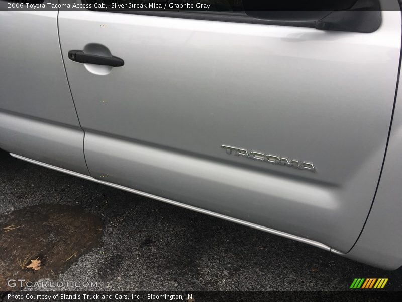 Silver Streak Mica / Graphite Gray 2006 Toyota Tacoma Access Cab