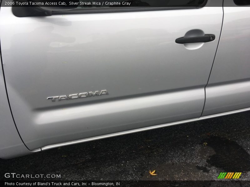 Silver Streak Mica / Graphite Gray 2006 Toyota Tacoma Access Cab