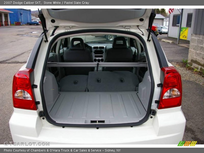 Stone White / Pastel Slate Gray 2007 Dodge Caliber SXT
