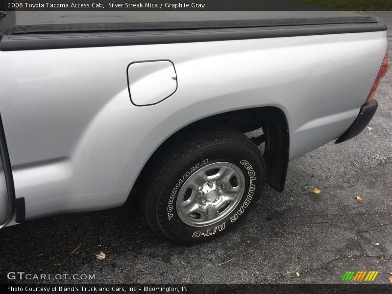 Silver Streak Mica / Graphite Gray 2006 Toyota Tacoma Access Cab