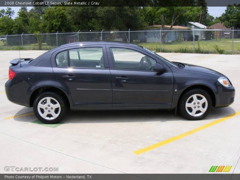 Slate Metallic / Gray 2008 Chevrolet Cobalt LT Sedan