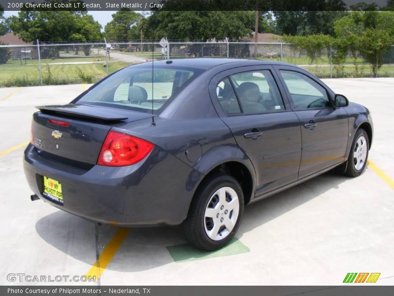 Slate Metallic / Gray 2008 Chevrolet Cobalt LT Sedan