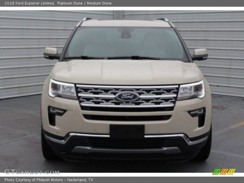 Platinum Dune / Medium Stone 2018 Ford Explorer Limited