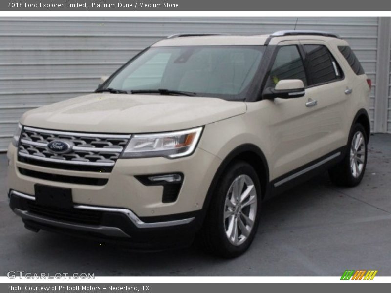 Platinum Dune / Medium Stone 2018 Ford Explorer Limited